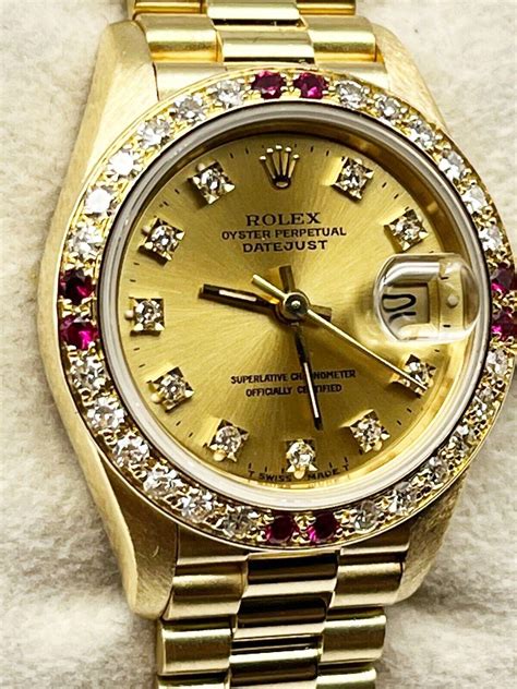 6917 rolex model year|rolex ladies president 69178 champagne.